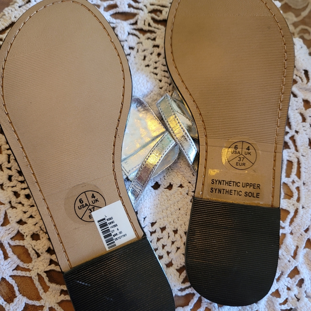 Women's Cache Rhinestone flip flops - Picture 4 of 7